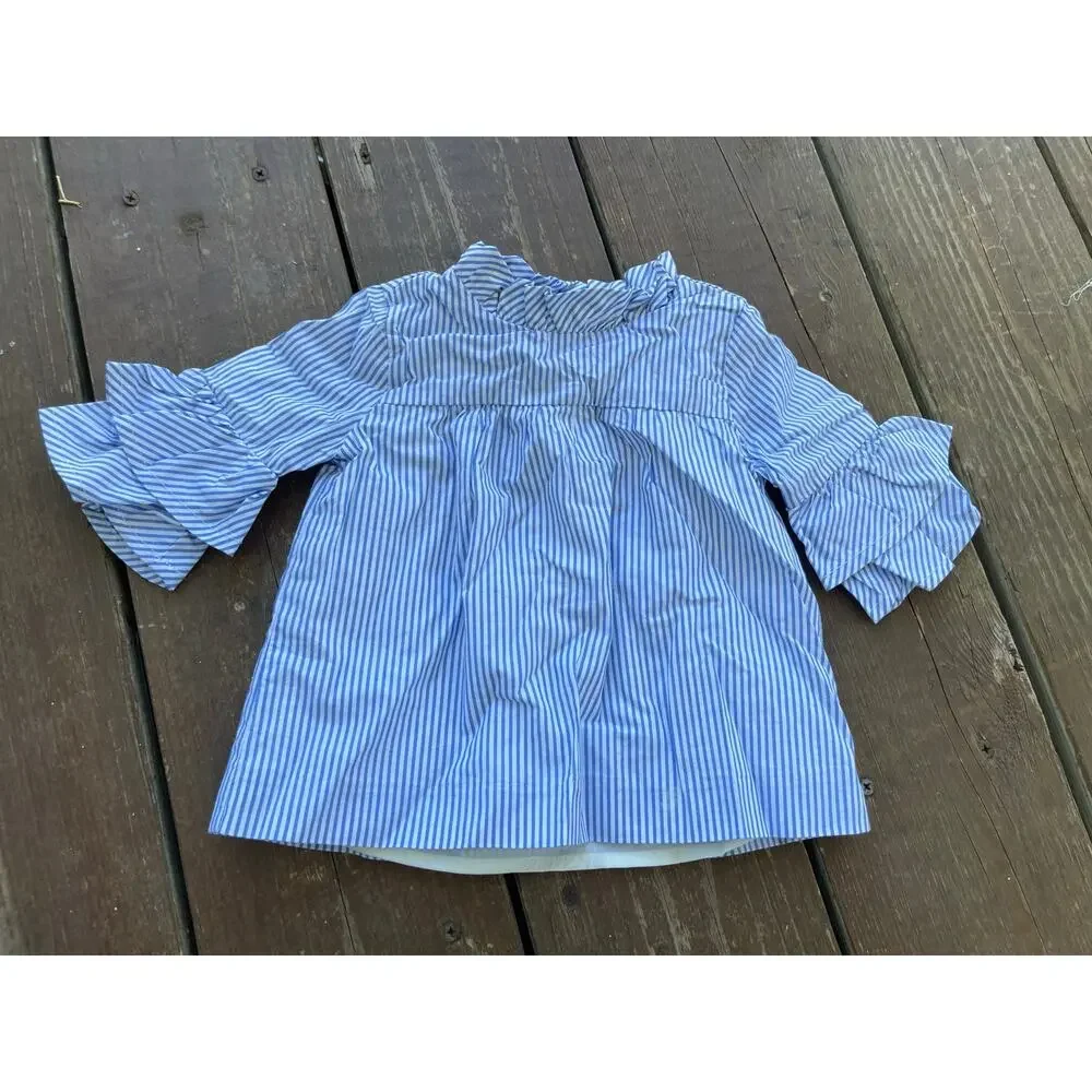 Janie and Jack girls 6-12 month blouse
